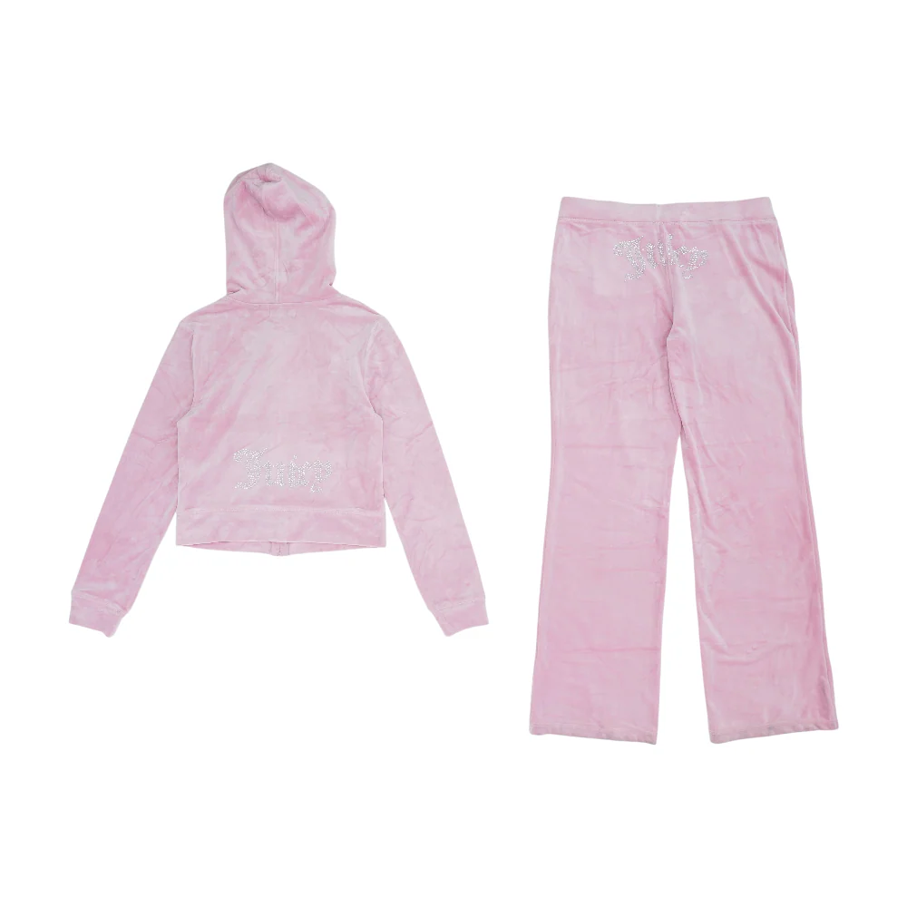 Pink Solid Pant Set - Image 2