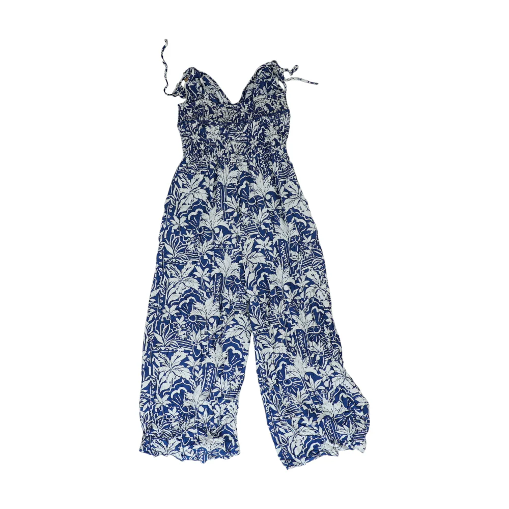 Blue Floral Jumpsuit - Image 2