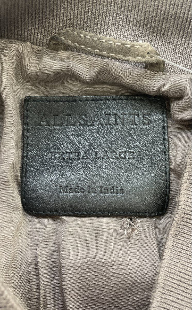 Kemble Suede Brown Bomber Jacket - Image 3