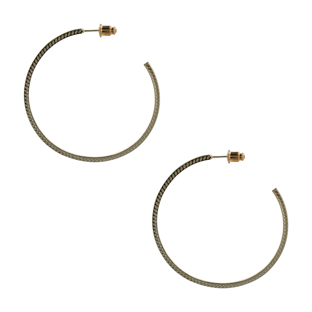 Costume Hoop Earrings - Image 2