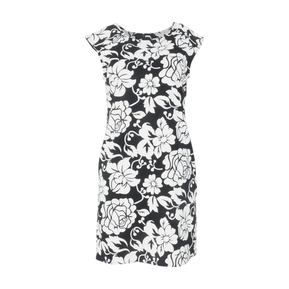 Black Petite Floral Mini Dress