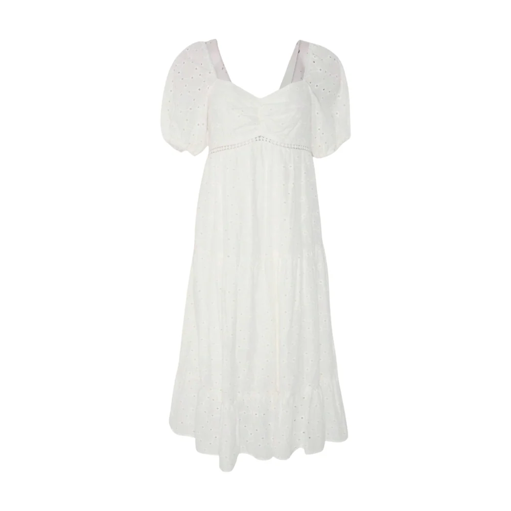 White Midi Dress