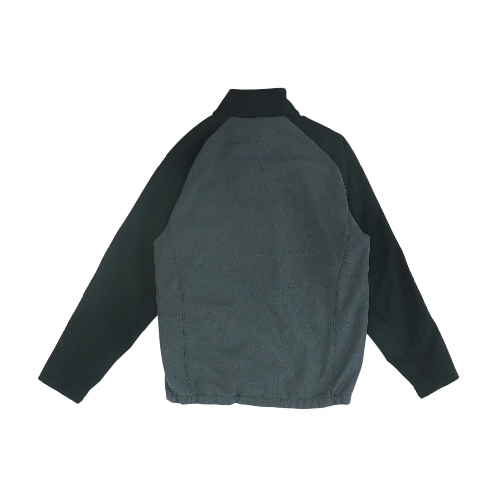 Charcoal Color Block Jacket - Image 2