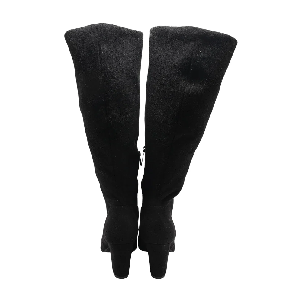 Black Knee-High Boots - Image 2