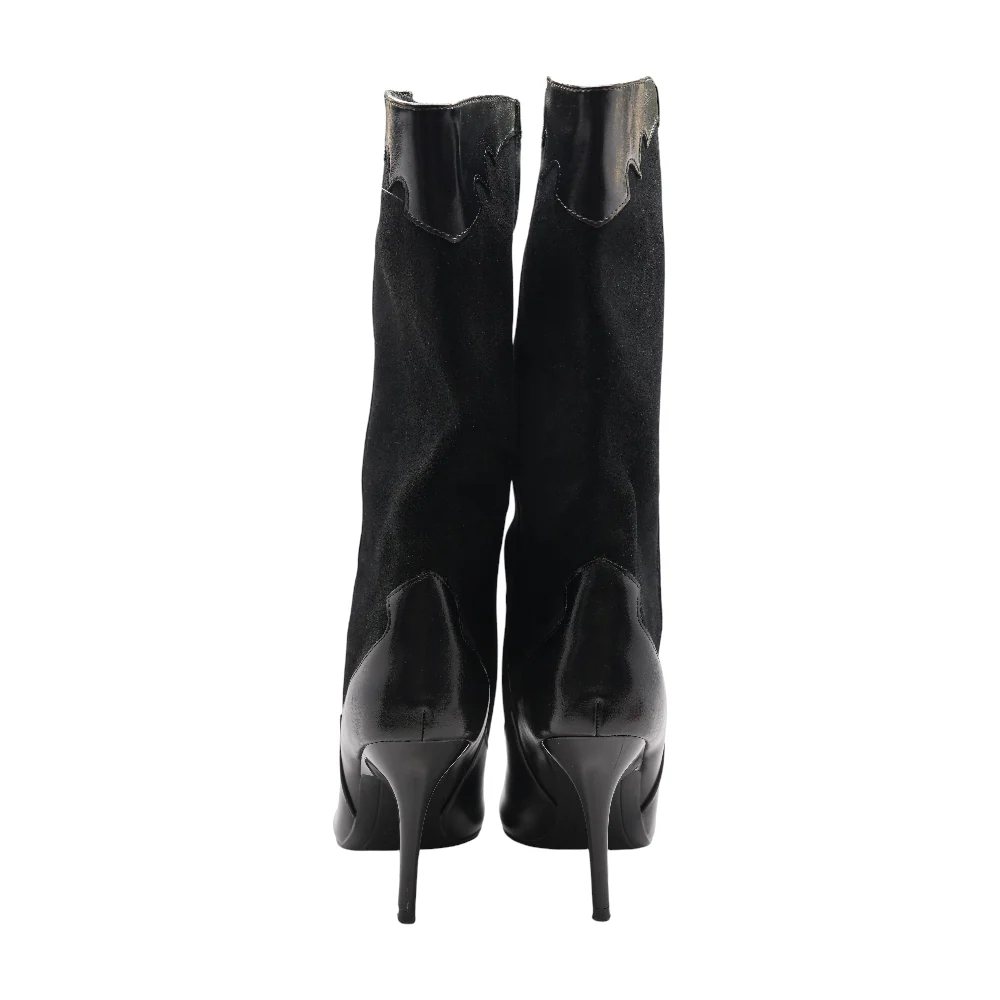 Black Knee-High Boots - Image 2