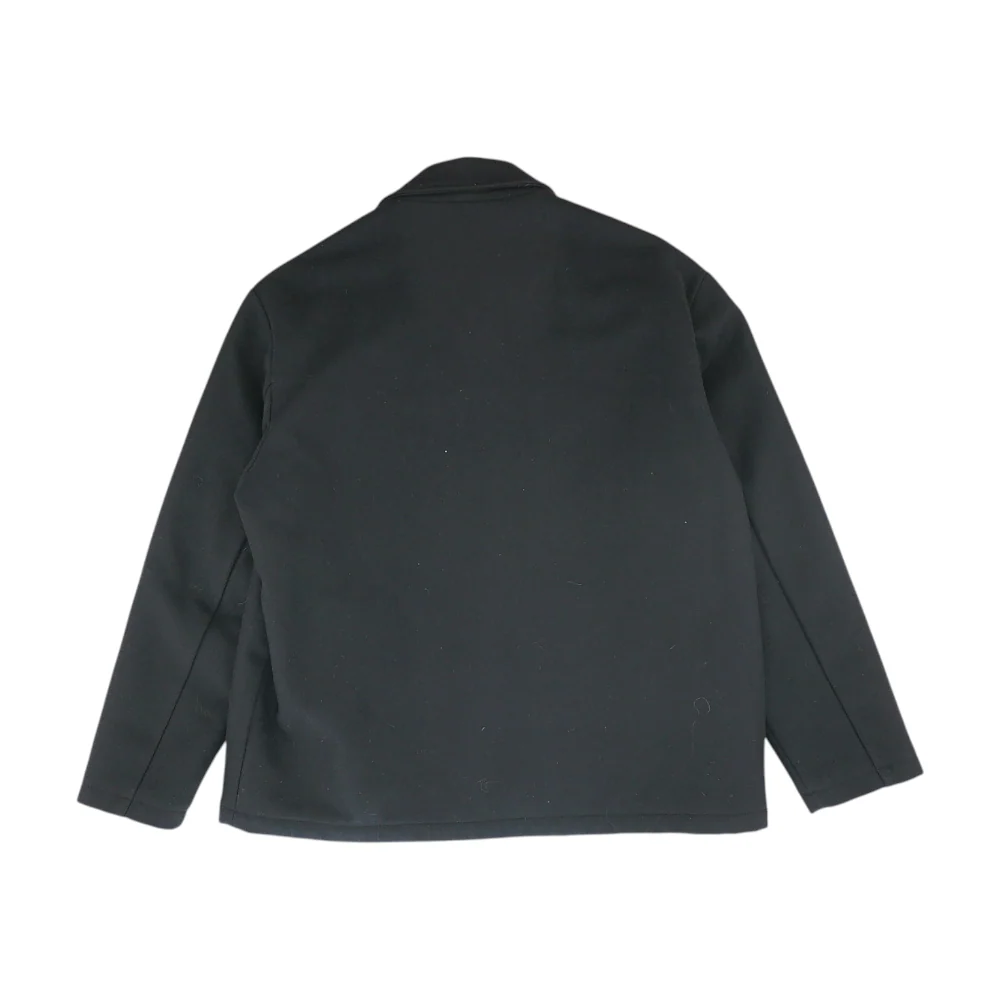 Black Solid Jacket - Image 2