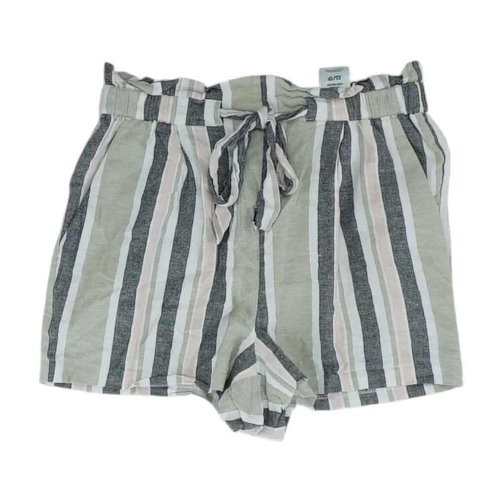 Multi Striped Knit Shorts