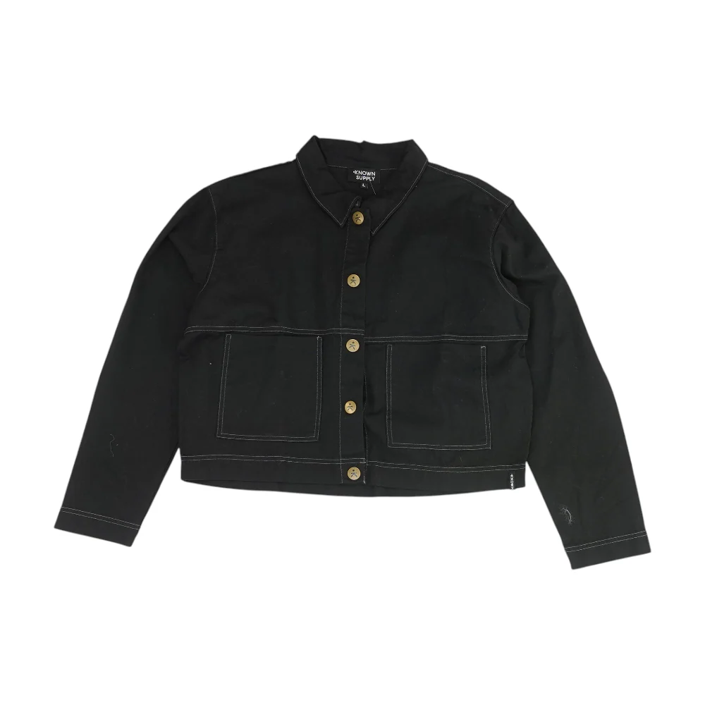 Black Solid Jacket