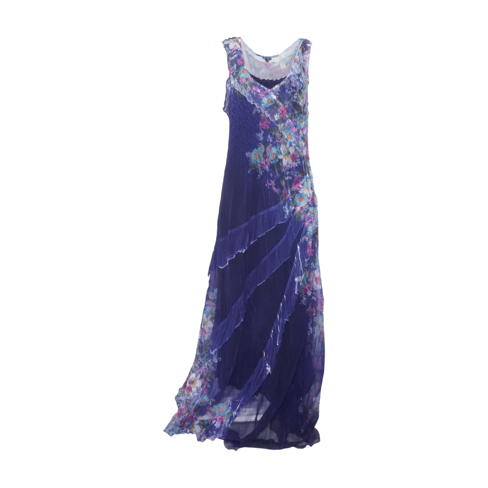 Navy Floral Maxi Dress
