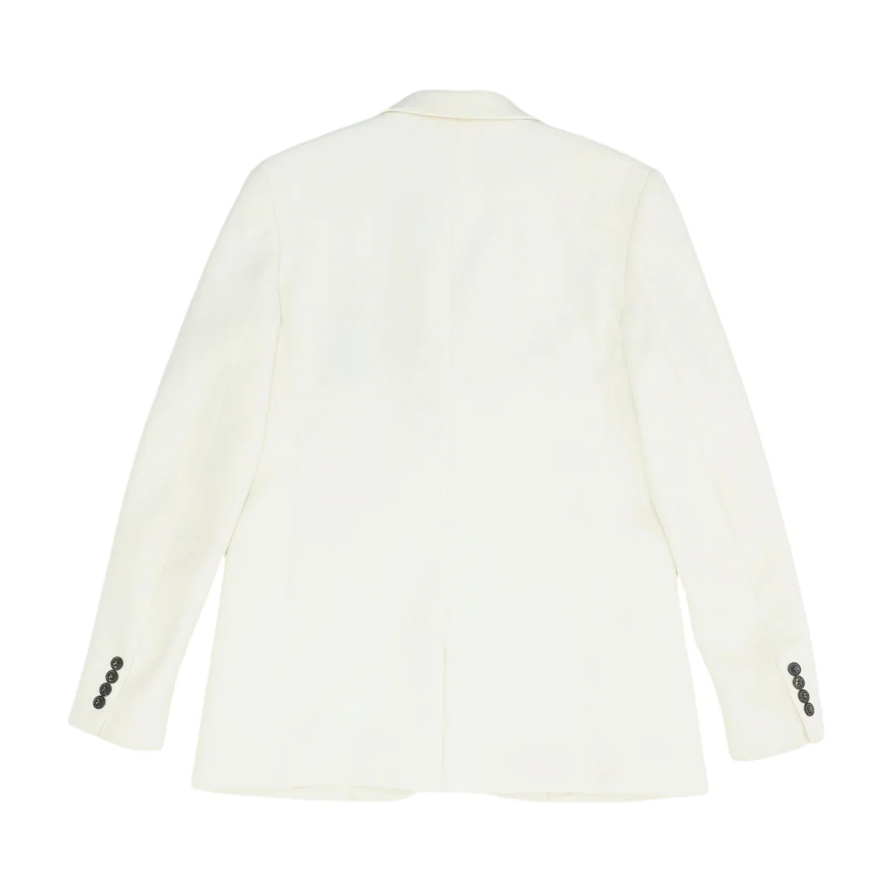 Ivory Solid Blazer - Image 2
