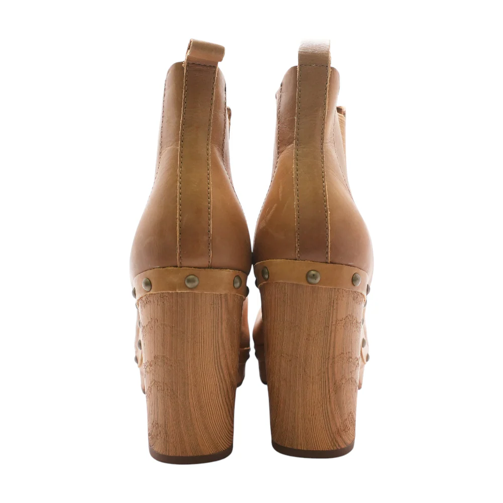 Tan Ankle Boots - Image 2