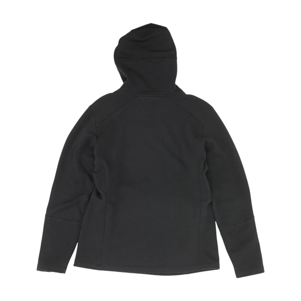 Black Solid Hoodie Pullover - Image 2