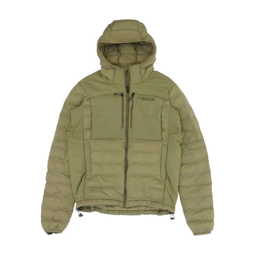 Olive Solid Insulated Jacket