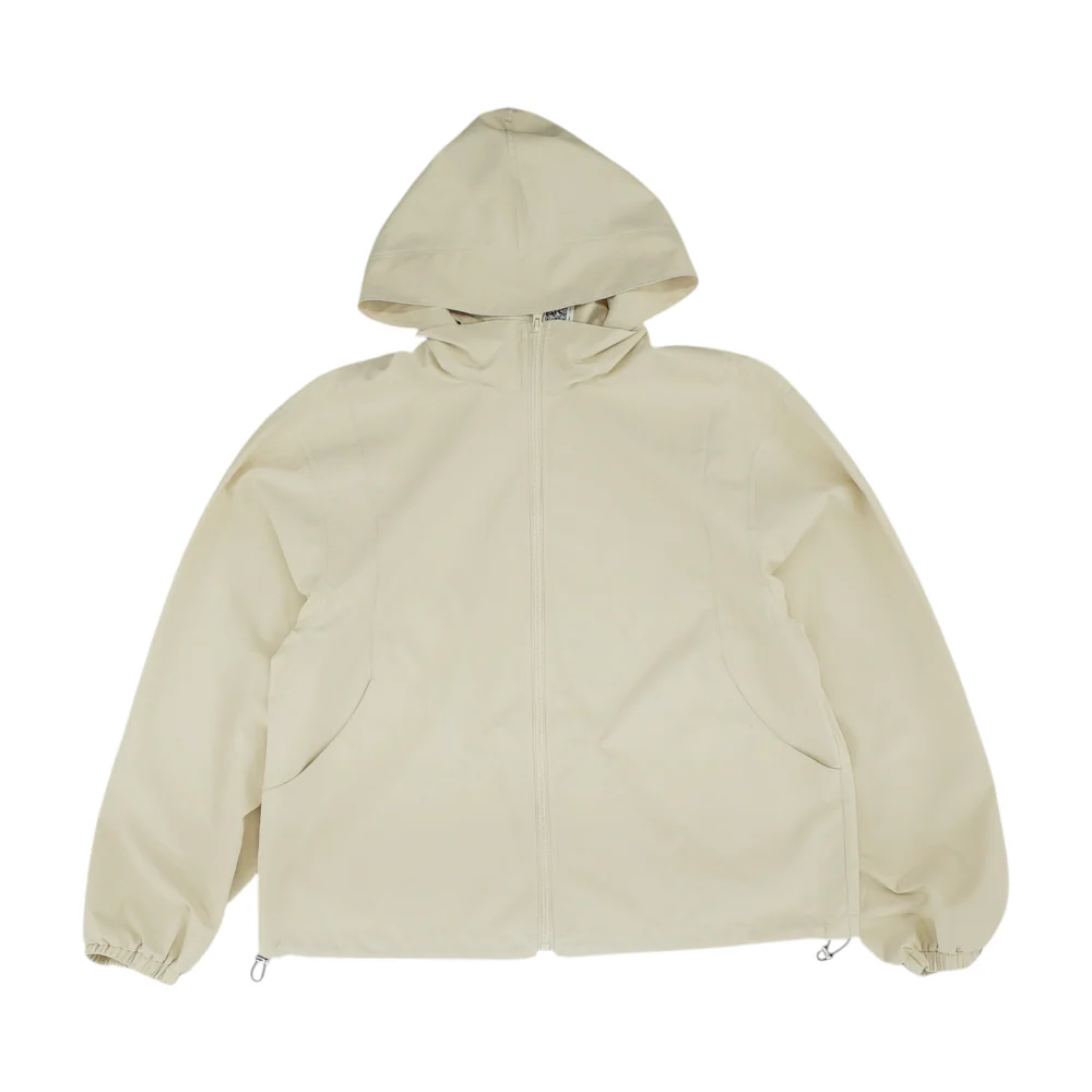 Beige Solid Jacket