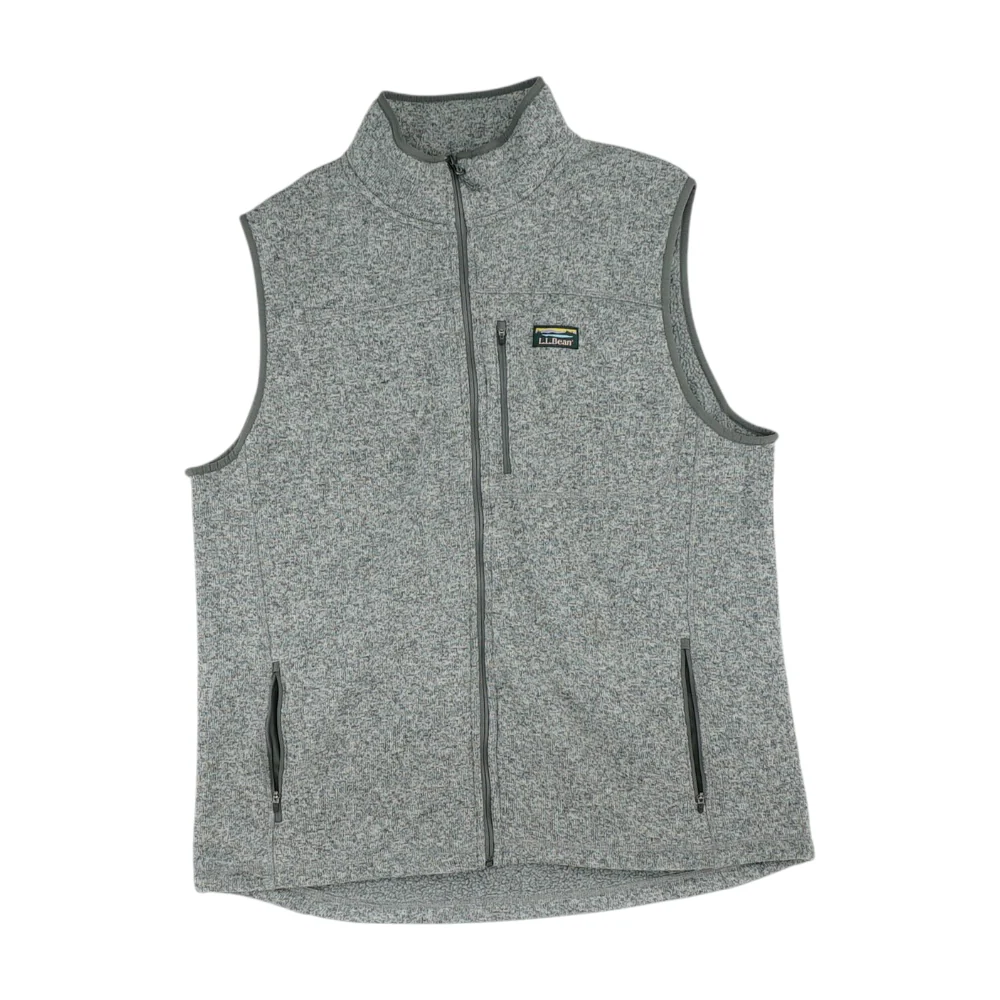 Gray Solid Vest