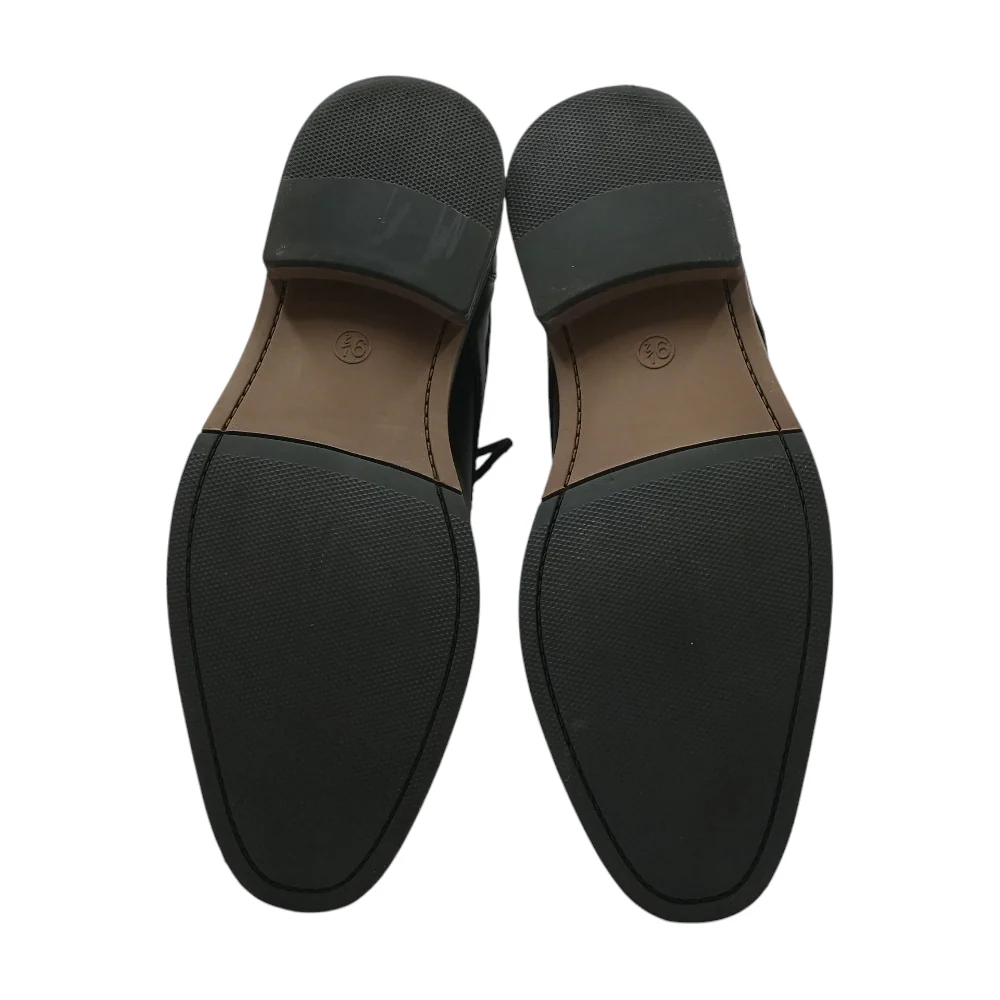 Black Lace-Up Casual Shoes - Image 3