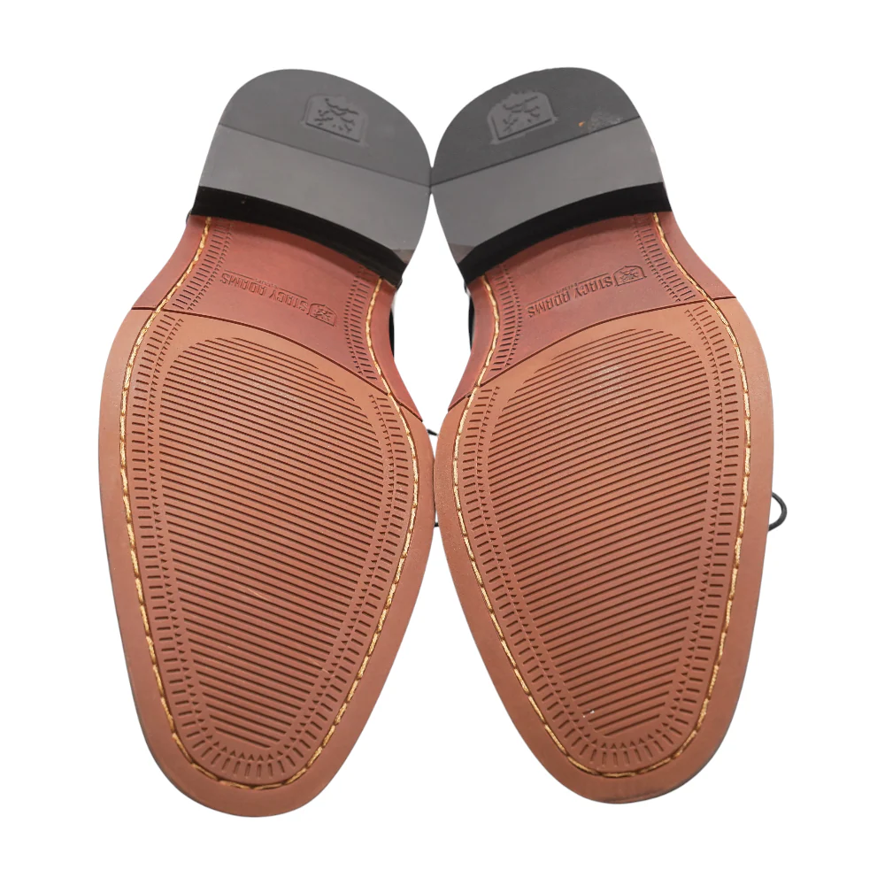 Black Lace-Up Dress Shoes - Image 3