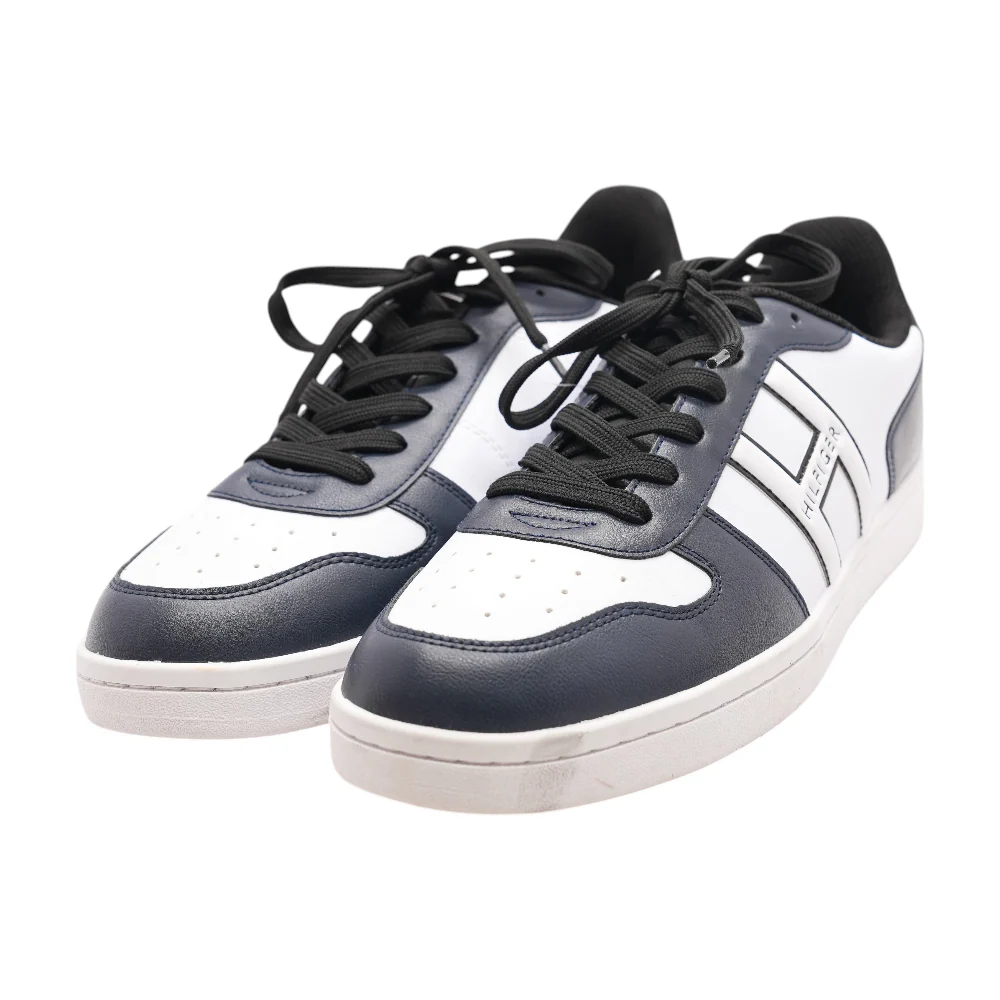 Black Lace-Up Casual Shoes