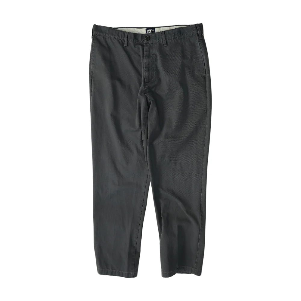 Gray Straight Pants