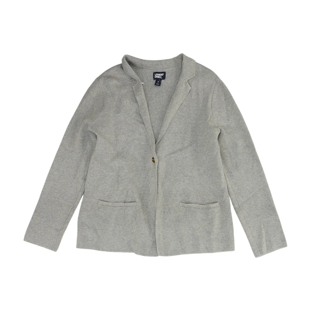 Gray Solid Blazer