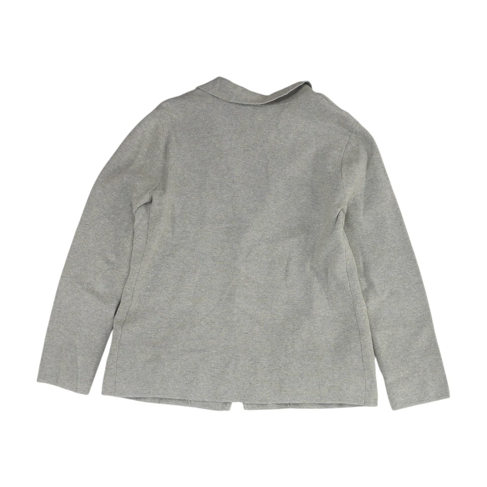 Gray Solid Blazer - Image 2