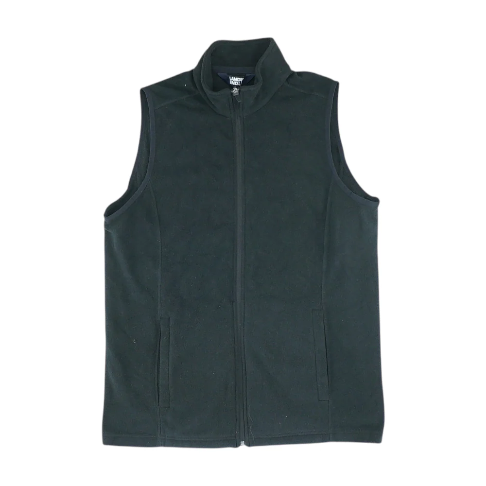 Black Solid Vest