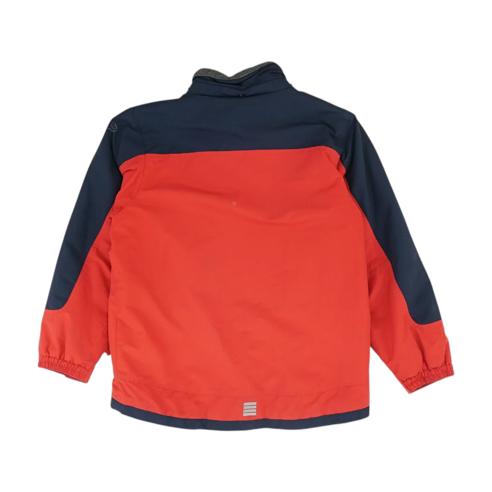 Red Color Block Jacket - Image 2
