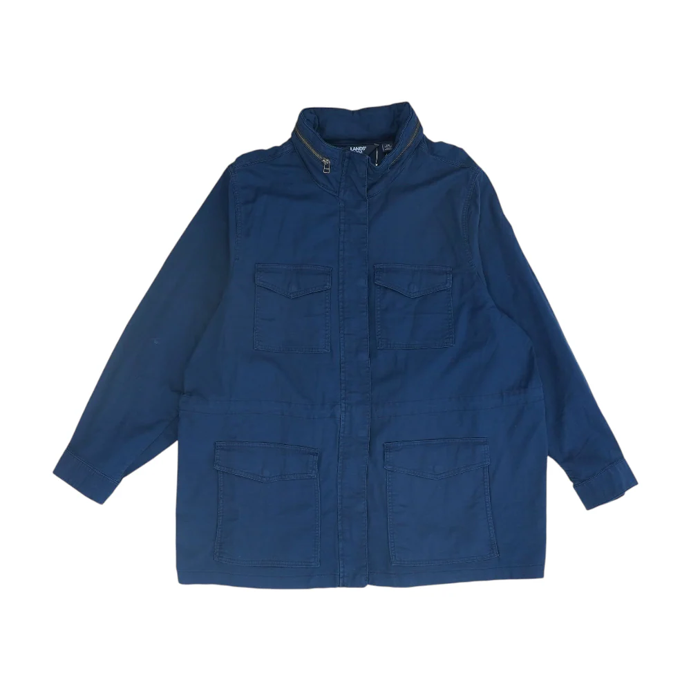 Navy Plus Solid Jacket