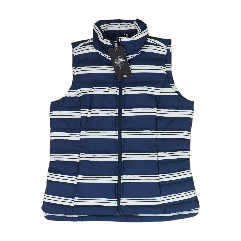 Navy Striped Vest