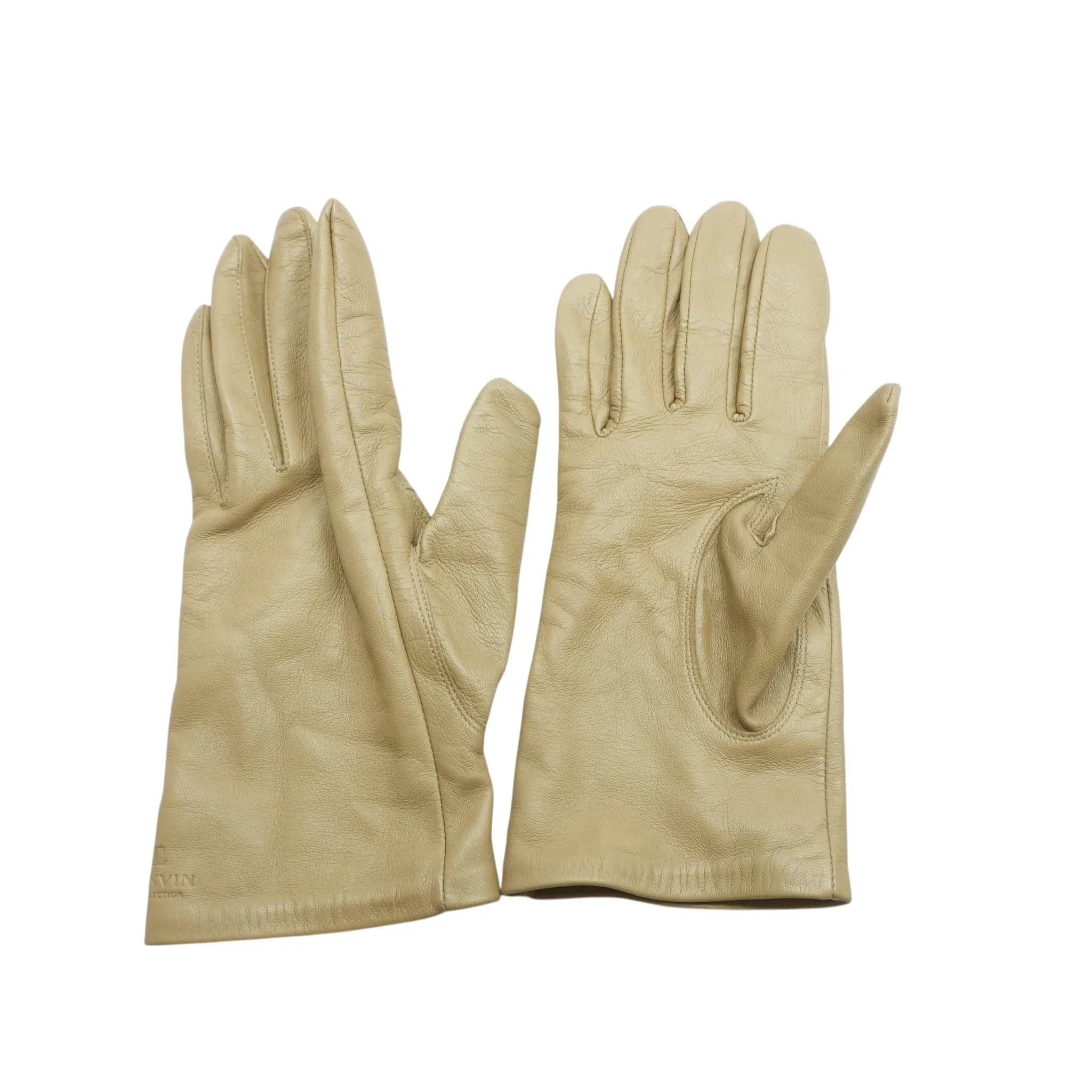 Beige Driving Gloves - Image 3