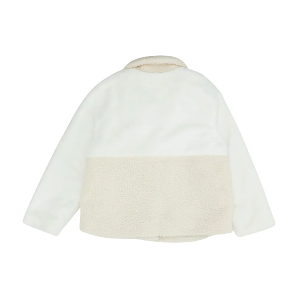 White Petite Color Block Jacket - Image 2