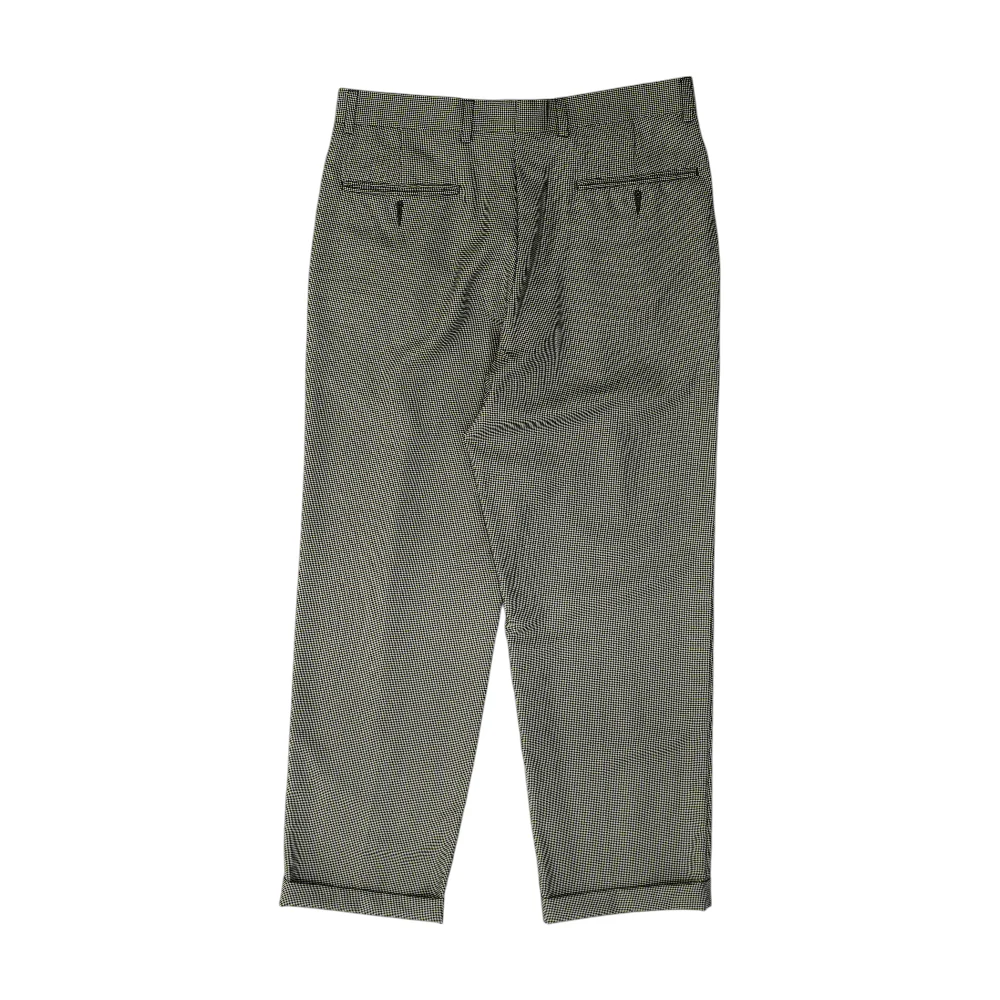 Black Houndstooth Regular Pants - Image 2