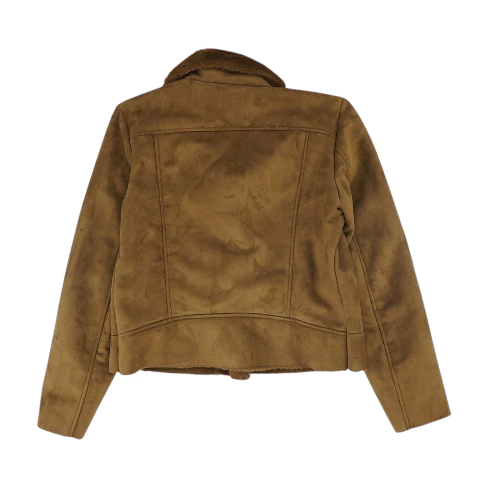 Brown Solid Jacket - Image 2