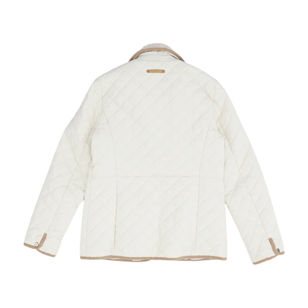 Beige Solid Jacket - Image 2