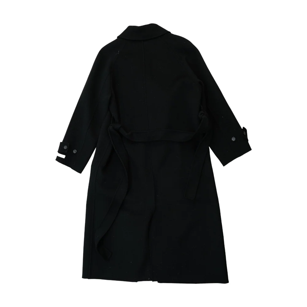 Black Solid Coat - Image 2