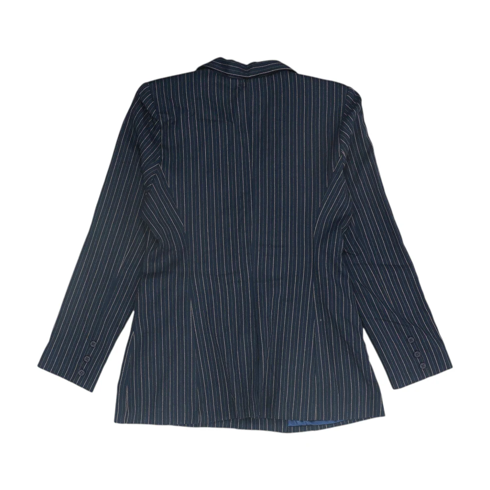 Navy Striped Blazer - Image 2