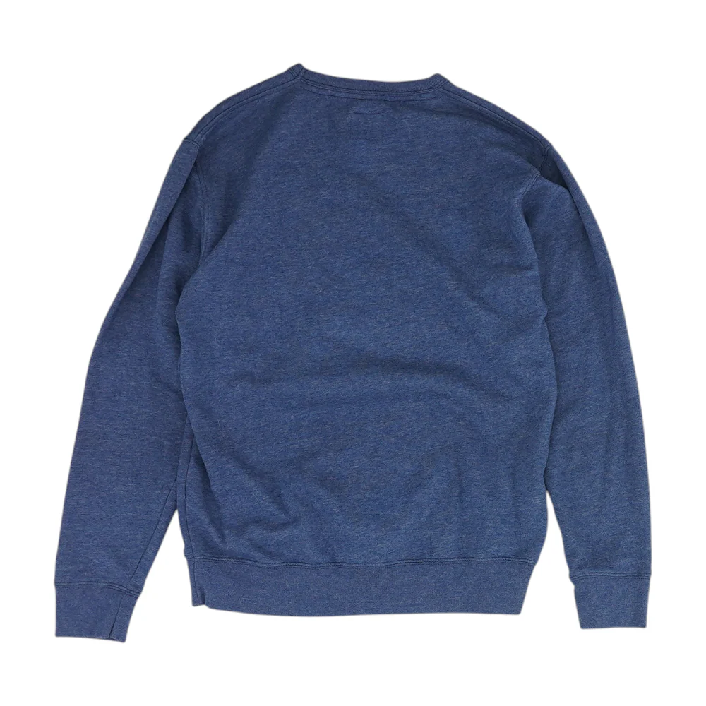 Blue SMU Mustangs Solid Sweatshirt Pullover - Image 2