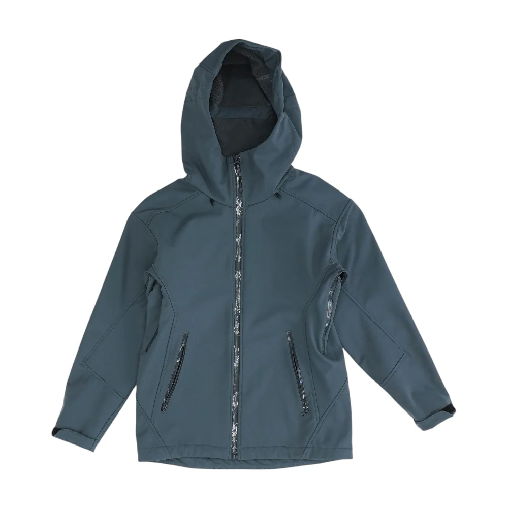 Gray Solid Jacket