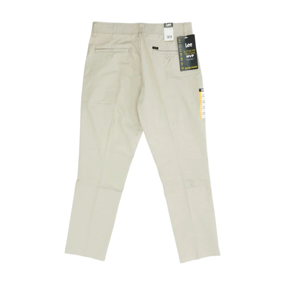 Beige Straight Pants - Image 2