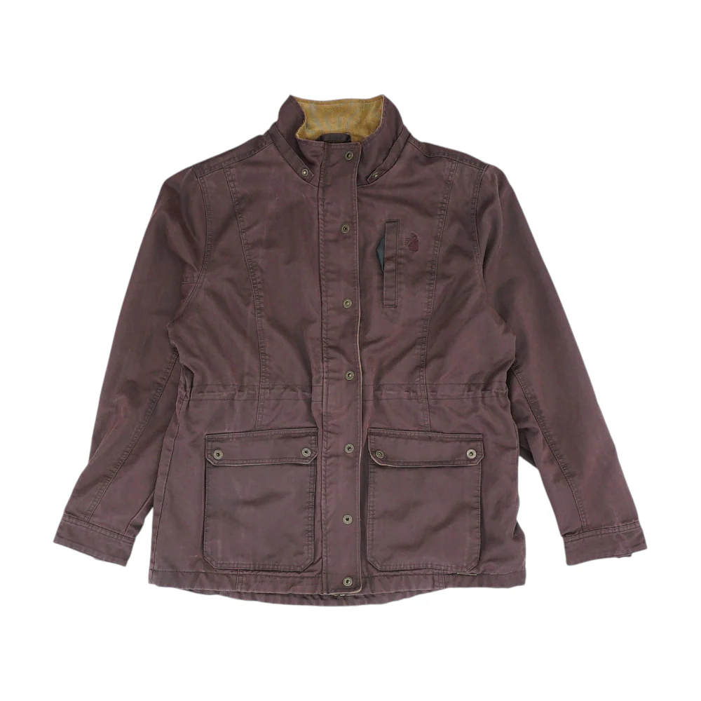 Burgundy Solid Jacket