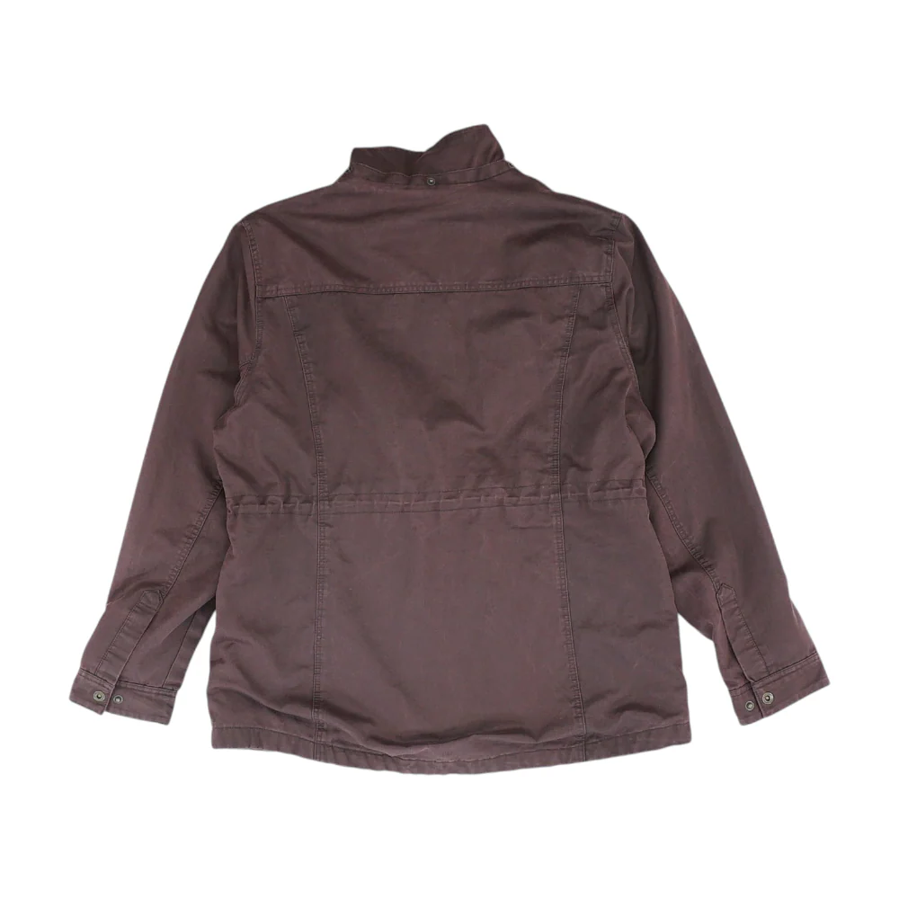 Burgundy Solid Jacket - Image 2