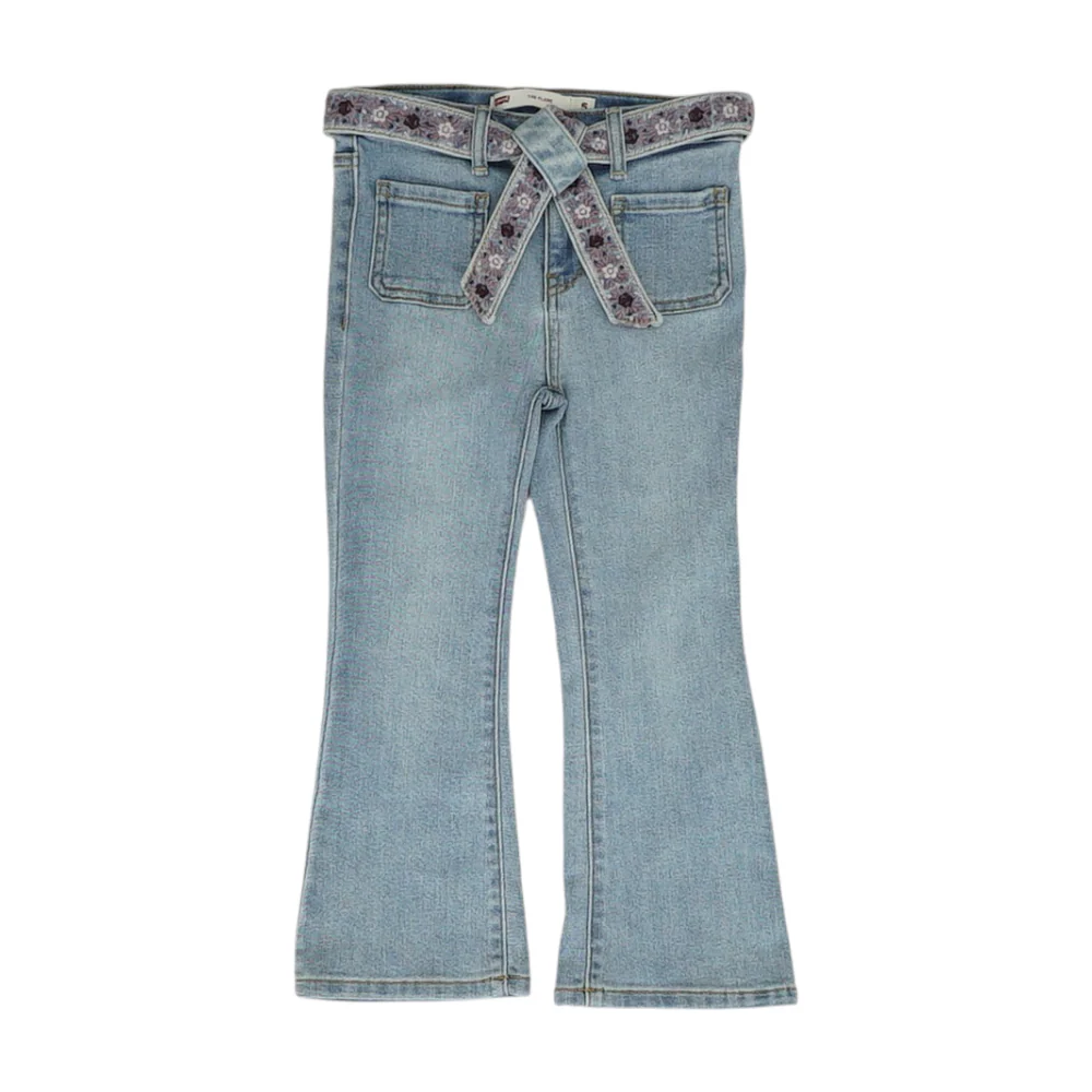 Blue Solid Jeans