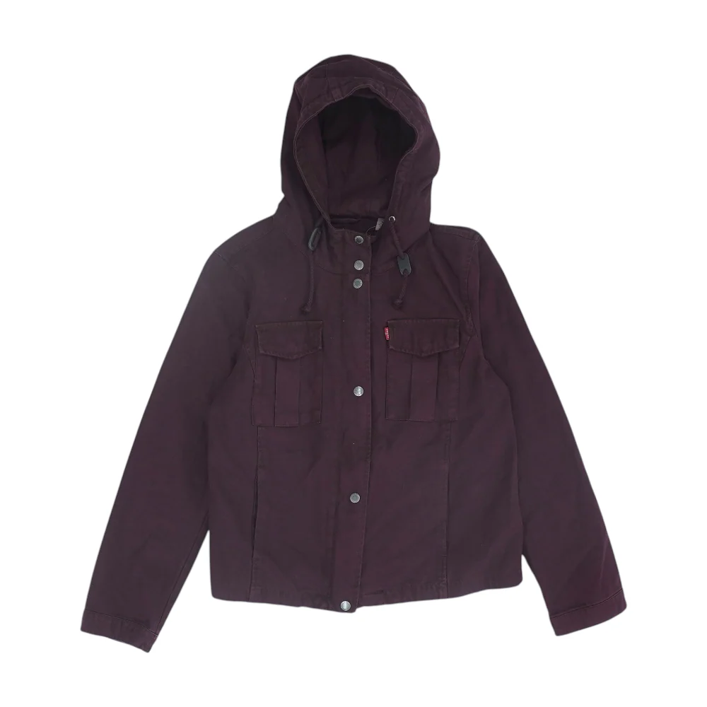Maroon Solid Jacket