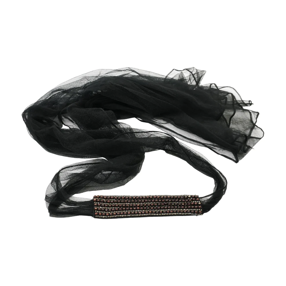 Black Fabric Belt
