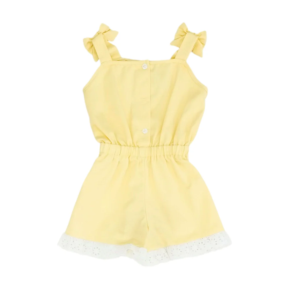 Yellow Sleeveless One-Piece - Image 2