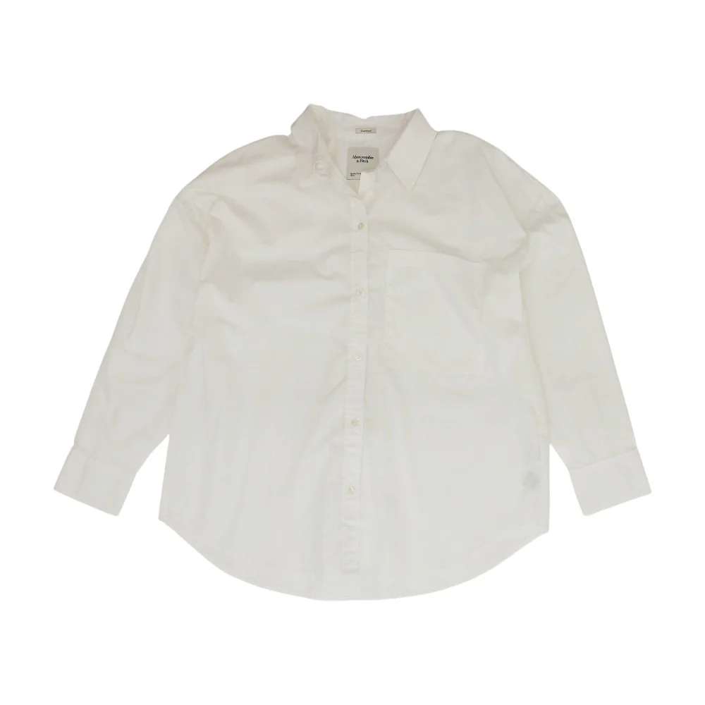 Ivory Solid Long Sleeve Button Down