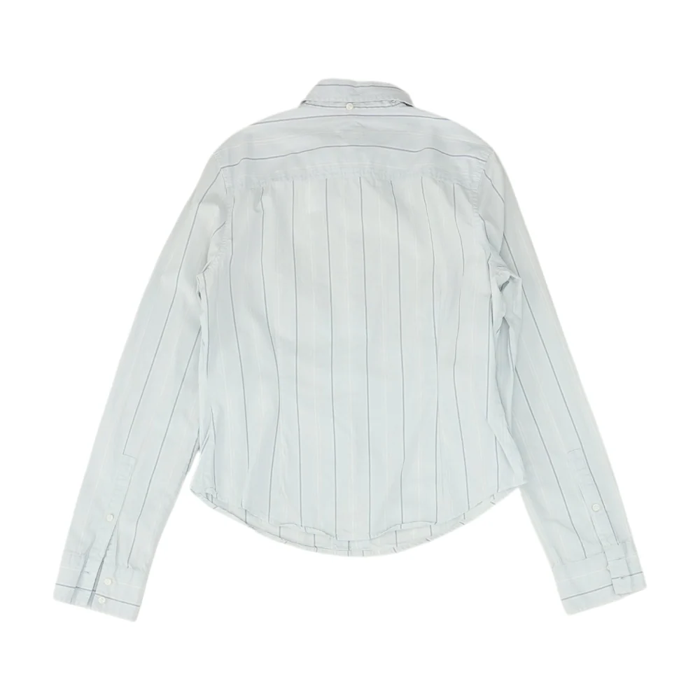 Blue Striped Long Sleeve Button Down - Image 2
