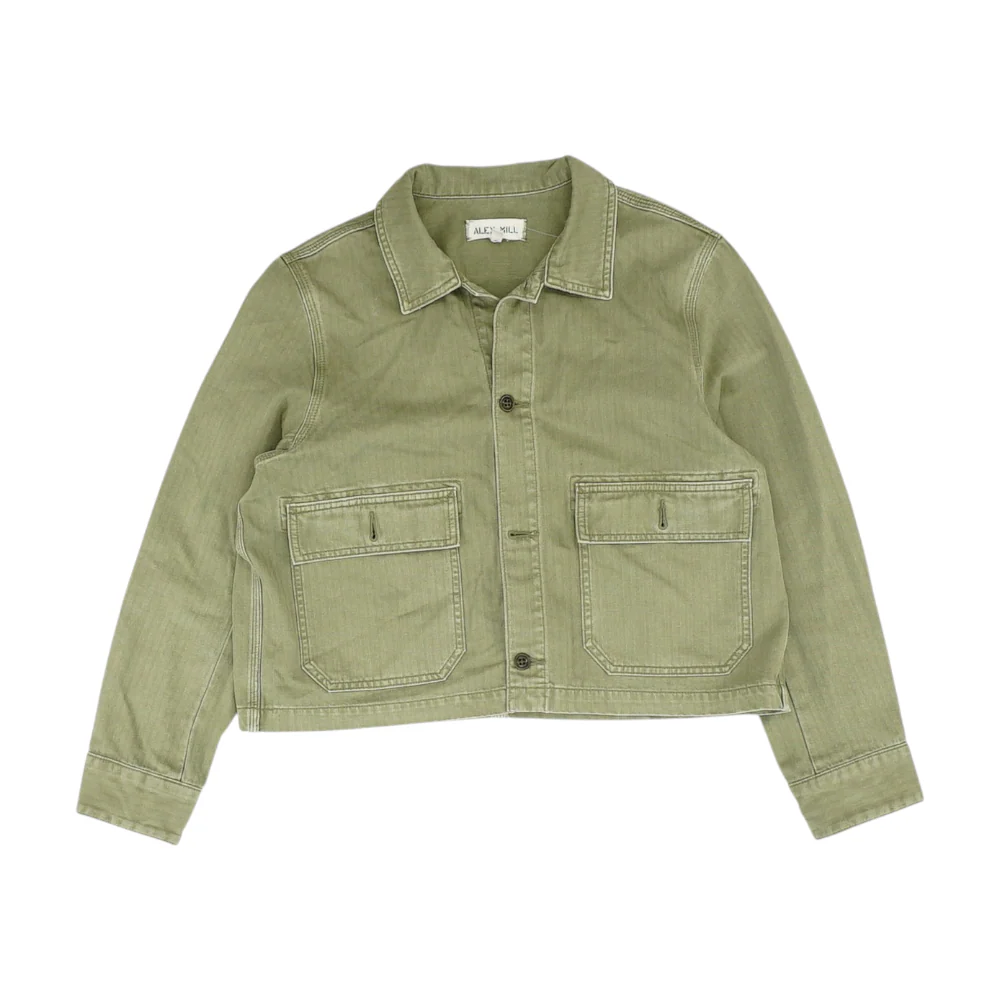 Green Solid Jacket
