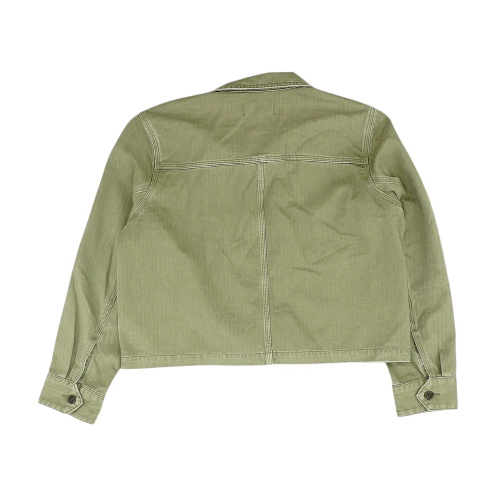 Green Solid Jacket - Image 2