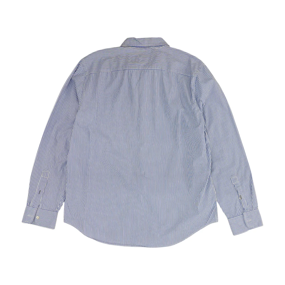 Blue Striped Long Sleeve Button Down - Image 2